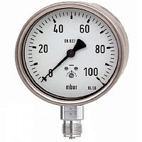 KPCh 160-3 -6 inWG 1/2"NPT Тягомер Нерж. УТ000016738