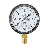 КМ-11Р +16 kPа.М12х1,5.2,5 Напоромер, ф63 УТ000000965