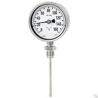 TBiSChg 100 (0...+160)°С B4 8х201мм G1/2"(Н) Рад. - требуется Гильза УТ000007611