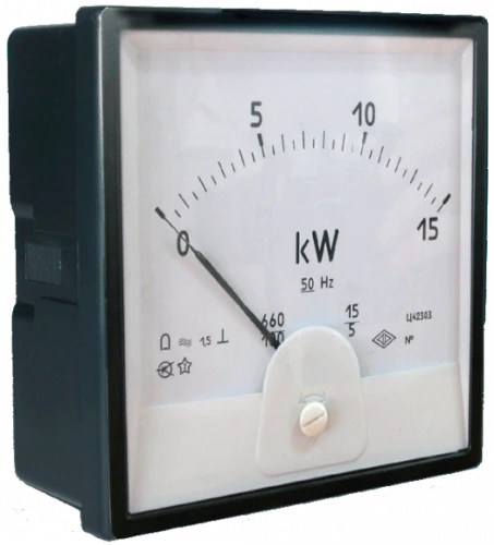 Ц42303 МВт 1 380В 1500/5А 50Гц кл.1,5 120х120мм Ваттметр УТ000019309