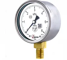 НМПф 2,5кПа.М12х1,5 кл.2,5 Напоромер, корпус Ф63мм, IP40 УТ000019634