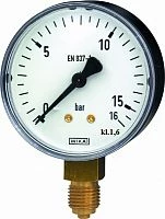 111.10.100 10 bar кл.2,5 G1/2" Корпус пластик УТ000002192