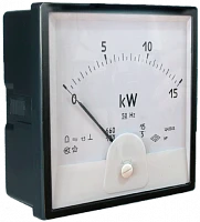 Ц42303 кВт 80 220В 200/5А 50Гц IP54 кл.1,5 120х120мм Ваттметр IP54 УТ-00000581