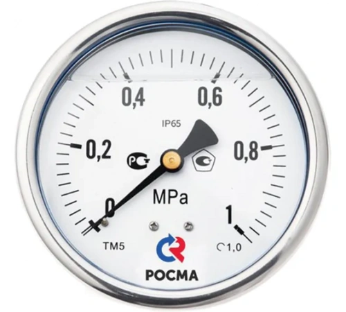 ТМ-521ТЭ.00(0-10)bar.G1/2".150С.1,0  ОШ ГЛИЦЕРИН УТ000018604