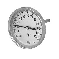 A52.080/1 (0...+120)°C 45х8 ОШ Гладкий Нерж. УТ000009527