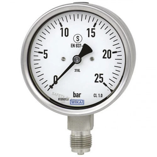 232.50.100 25 bar G1/2" Нерж.Сухой УТ000002610
